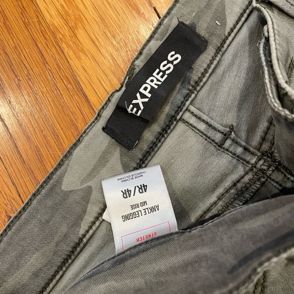 Express Camo ankle jeans - Picture 3 of 4